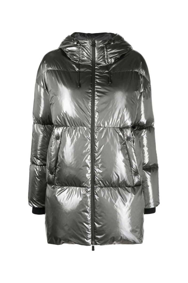 Laminar Down Jacket — Silver