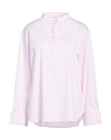 Soluzione Woman Top Light pink Size 12 Cotton, Polyamide, Elastane