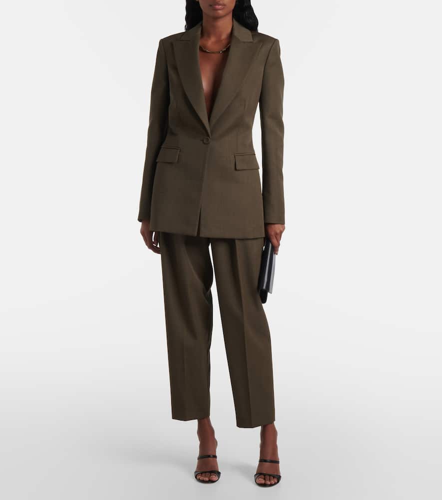 Emmett virgin wool straight pants