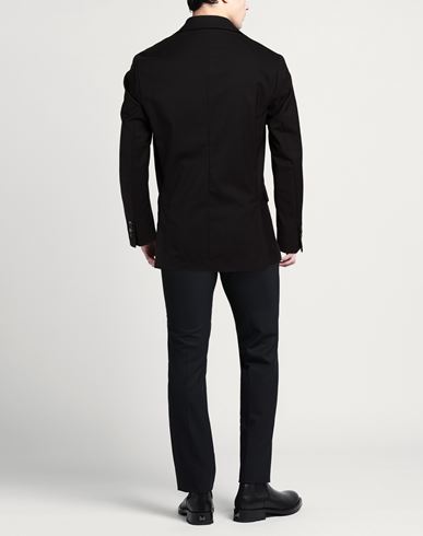 Man Blazer Black Size 42 Wool, Polyester, Elastane