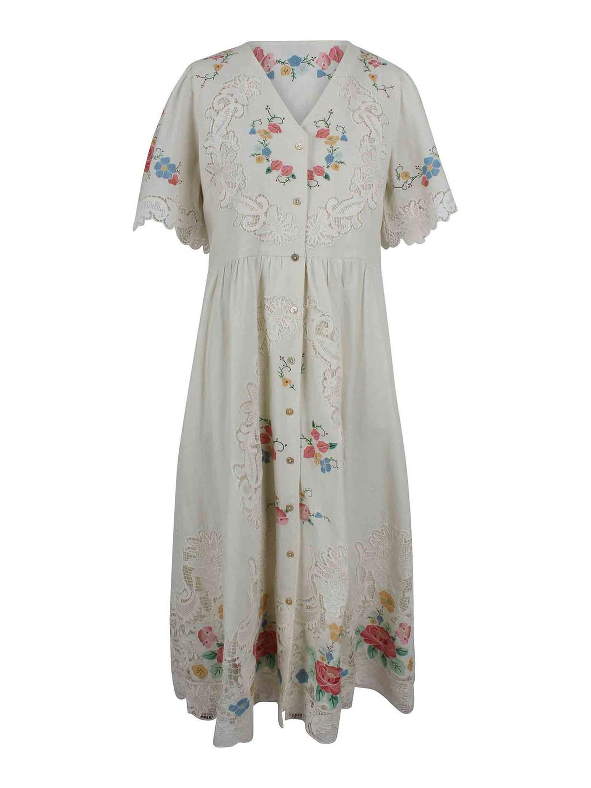 Astrid embroidered dress