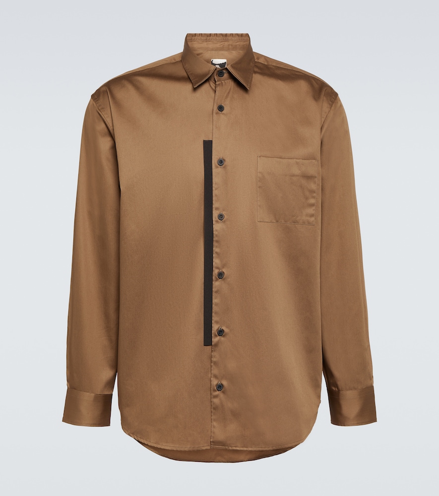 Cotton poplin shirt