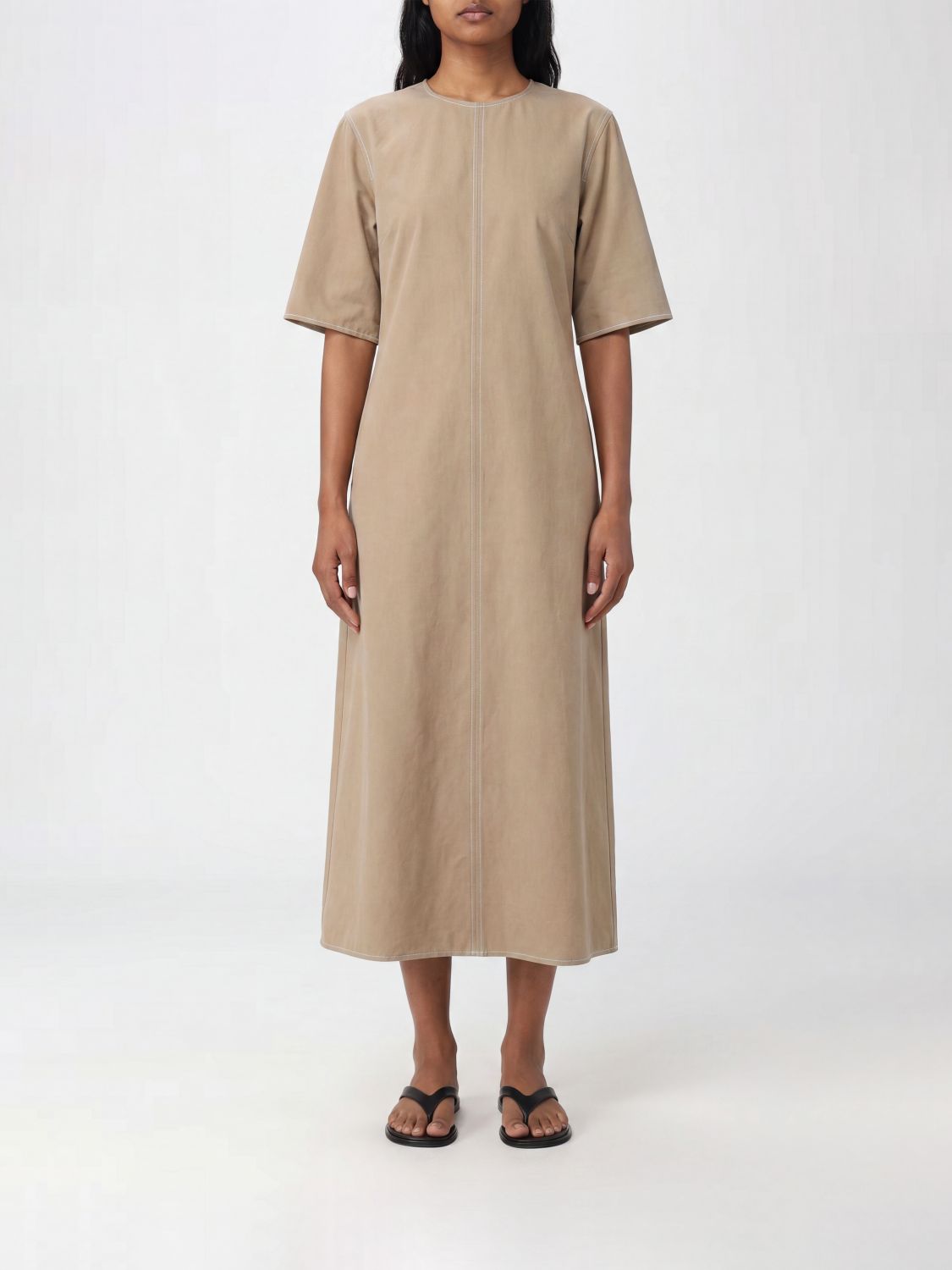 Dress Woman color Beige