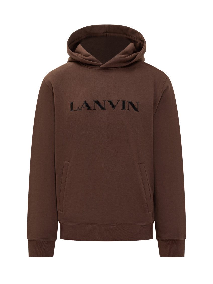 Dark Brown Hood Sweatshirt