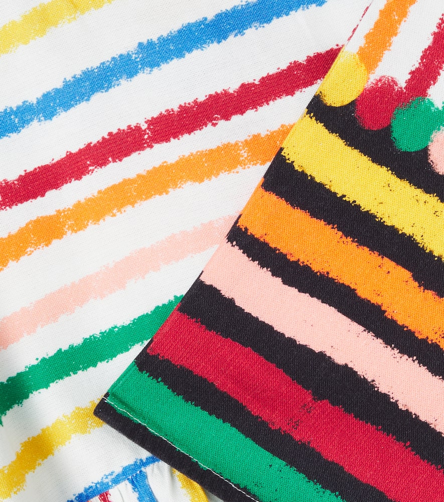 Fábula Macacão Rabisquiris striped jumpsuit