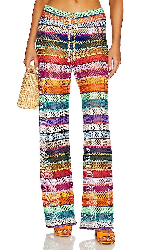 PQ PANTALON BOHÈME BREE en Multi.  XS/S. Also en