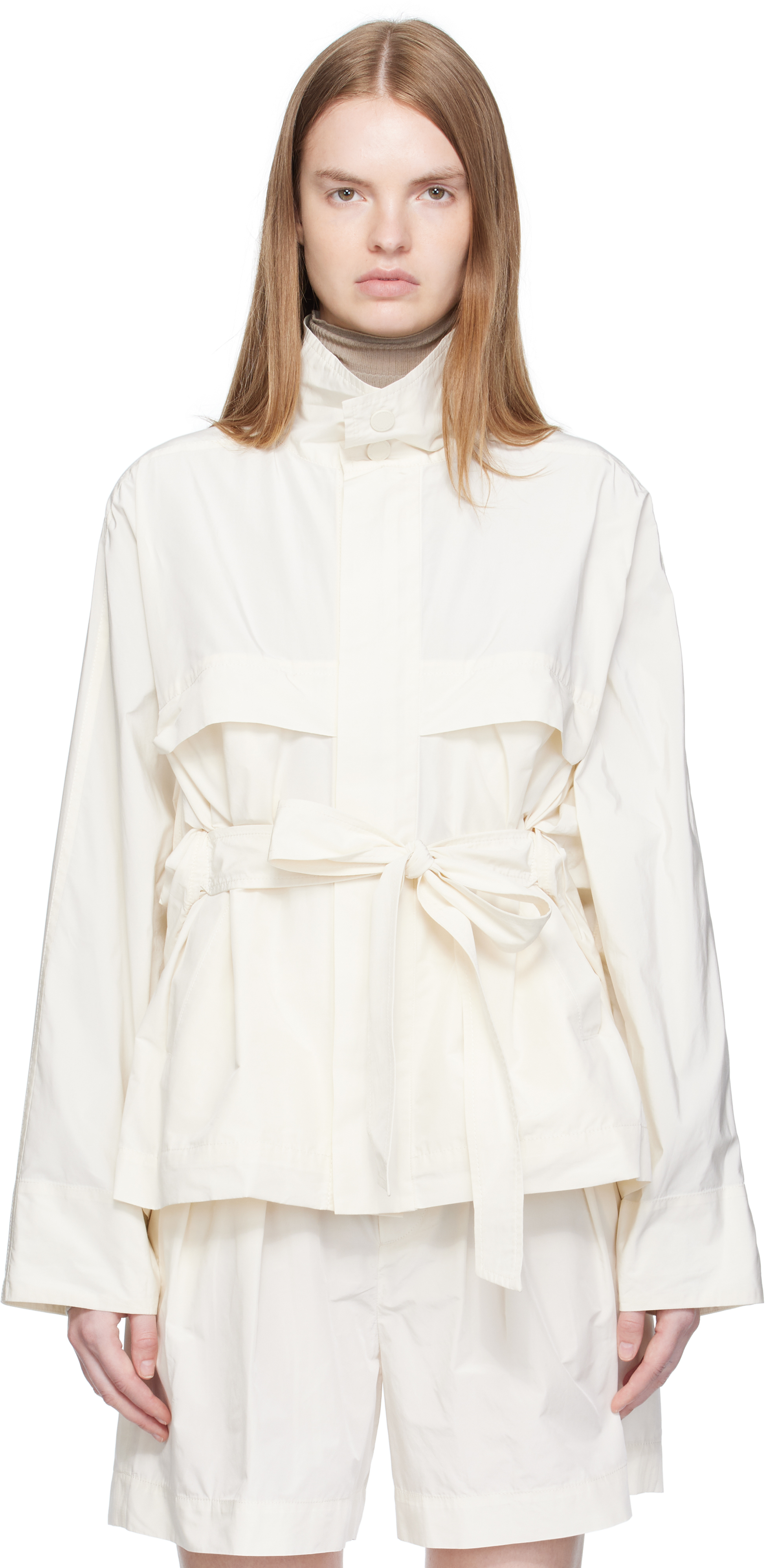 Off-White Crumpled U Blouson Jacket