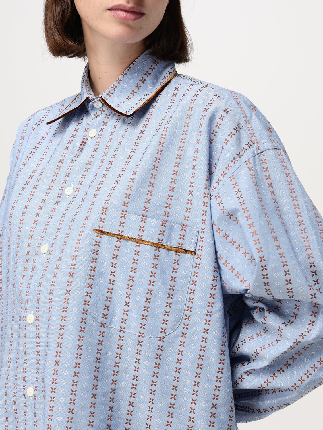 Jacquard shirt - Pink
