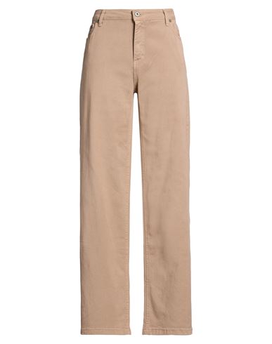 Woman Jeans Light brown Size XS Lyocell, Cotton, Elastane