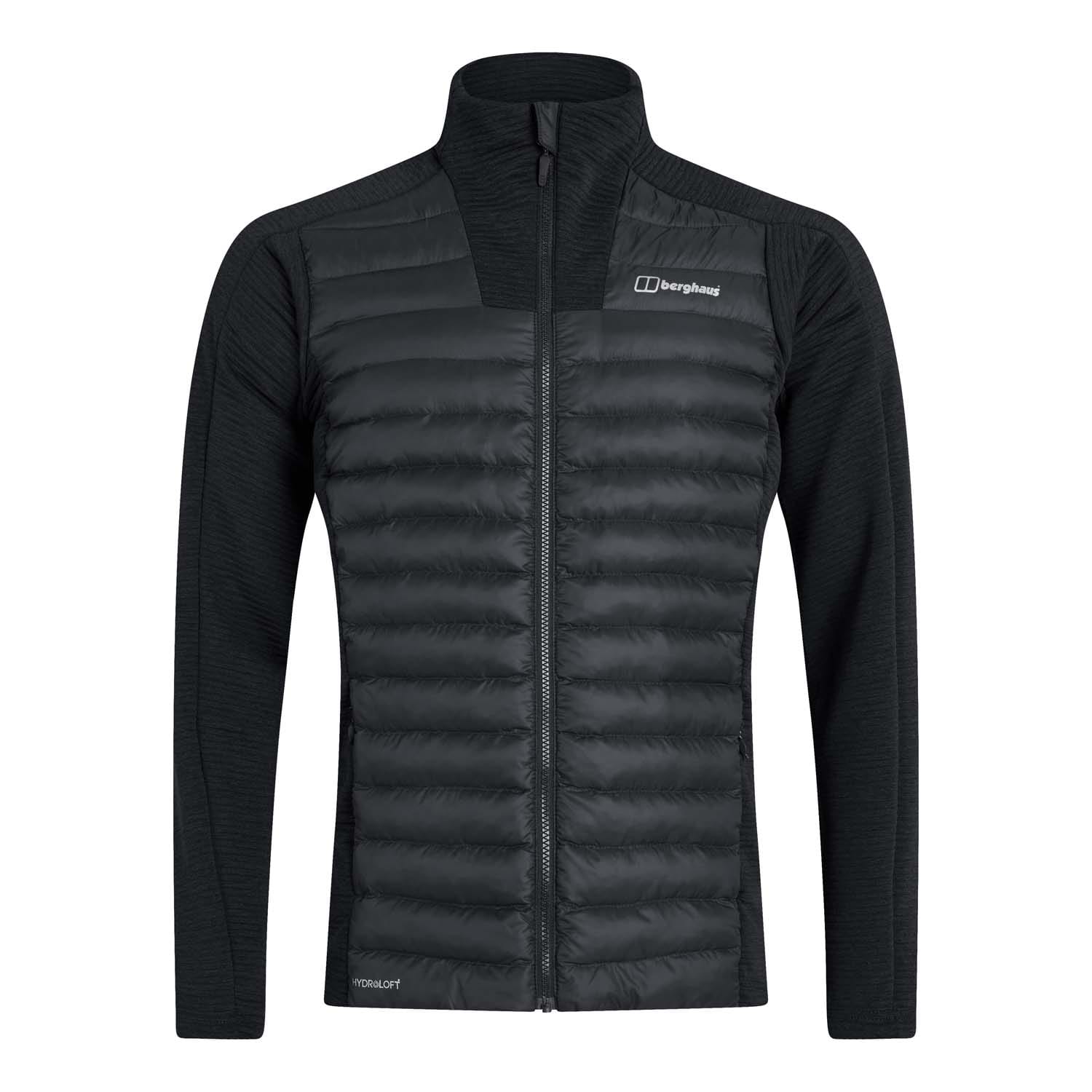 Berghaus Mens Hottar Hybrid Jacket in Black - Sma