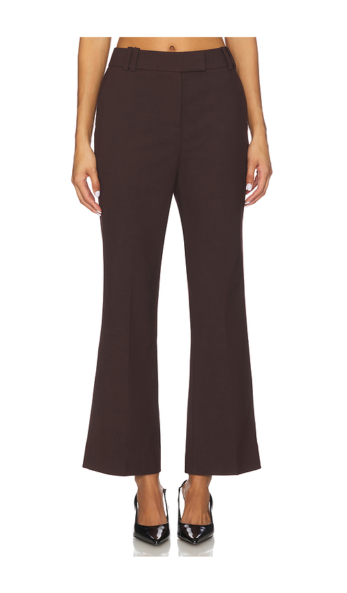 Camila Coelho Noeme Pant in Burgundy. XL. Also in XXS, XS