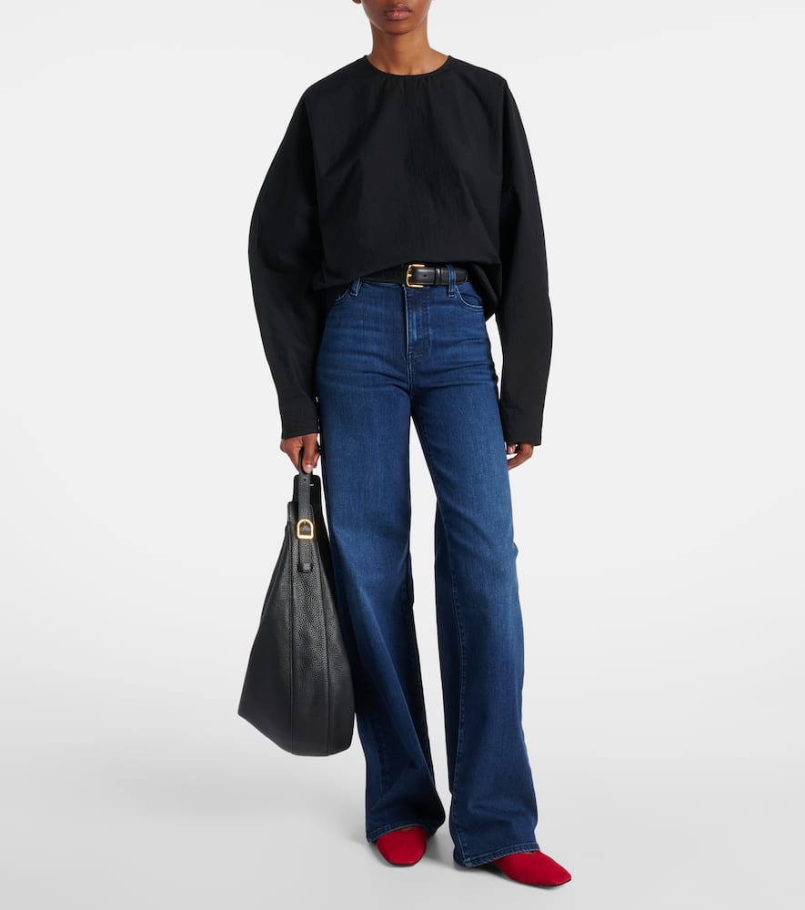 Le Slim Palazzo wide-leg jeans