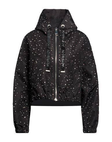 Woman Jacket Black Size 1 Polyester, Polyurethane