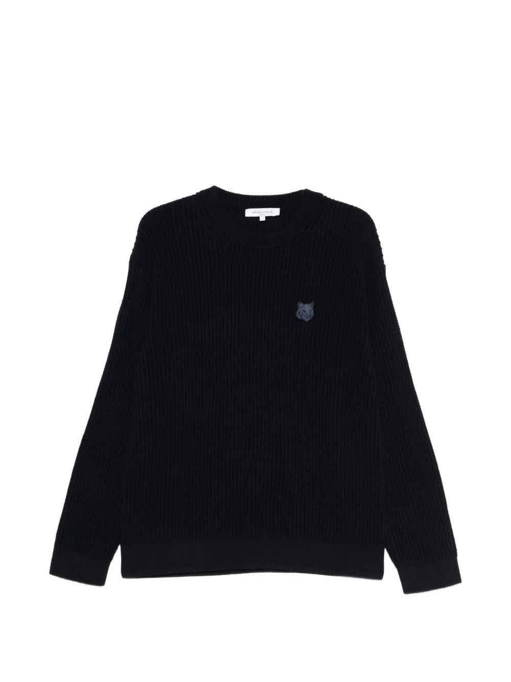 Maison Kitsuné Ribbed Cotton Jumper for Men