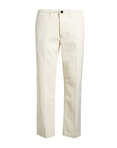 Man Pants Ivory Size 33 Cotton