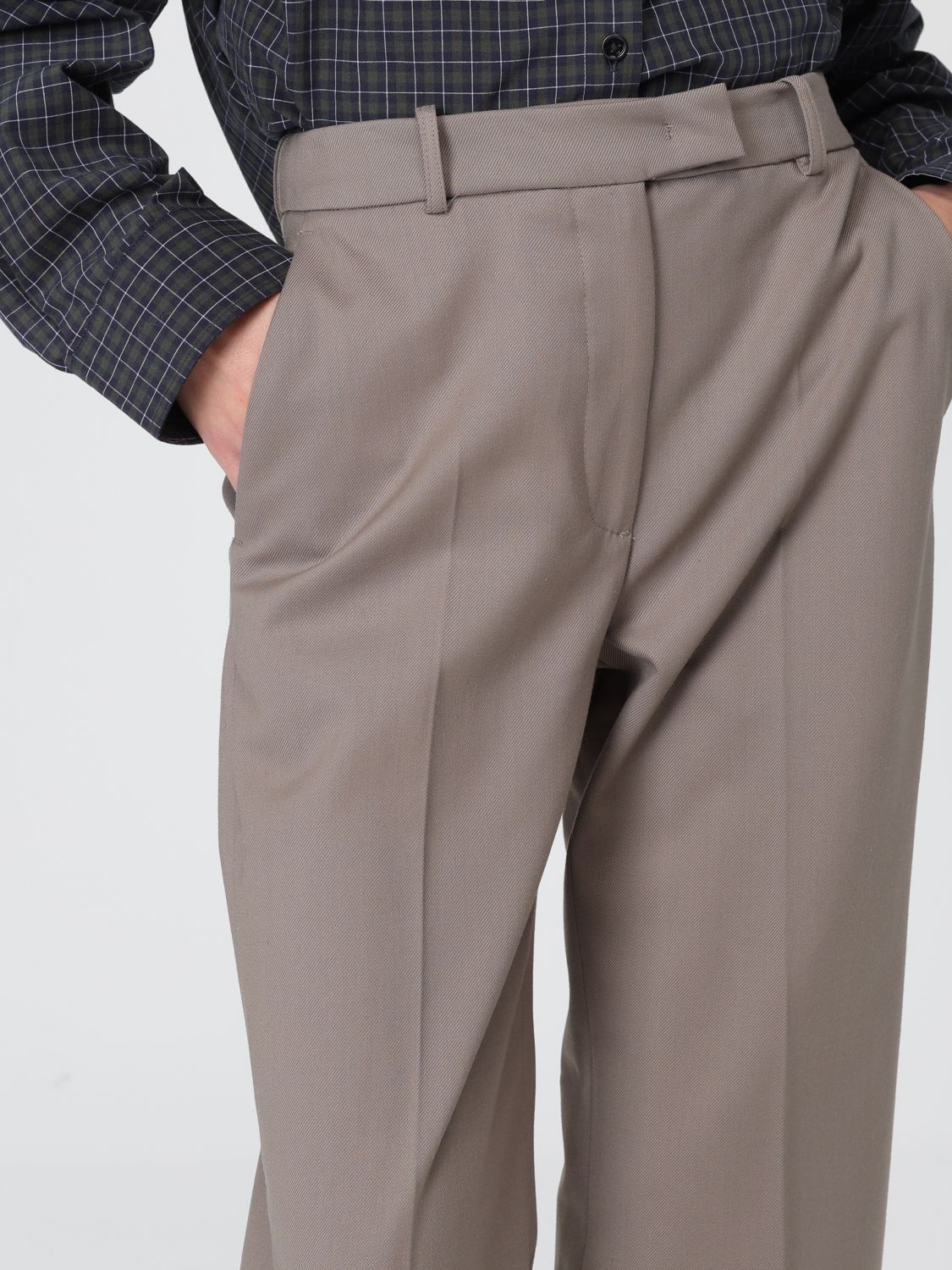 Pants Woman color Beige