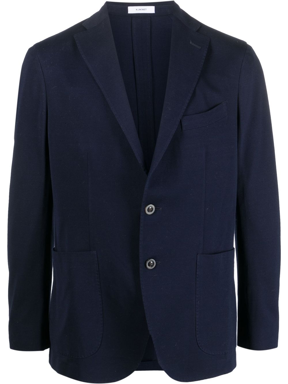 Single-breasted blazer - Blue
