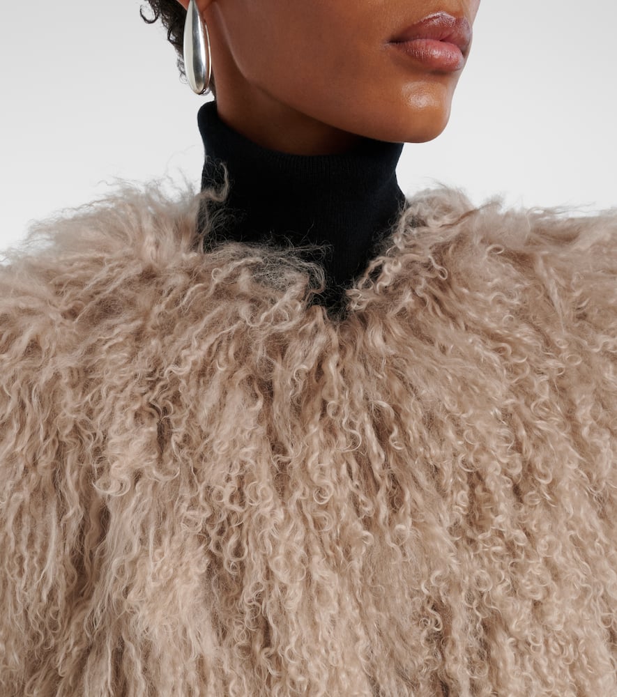 Shearling coat