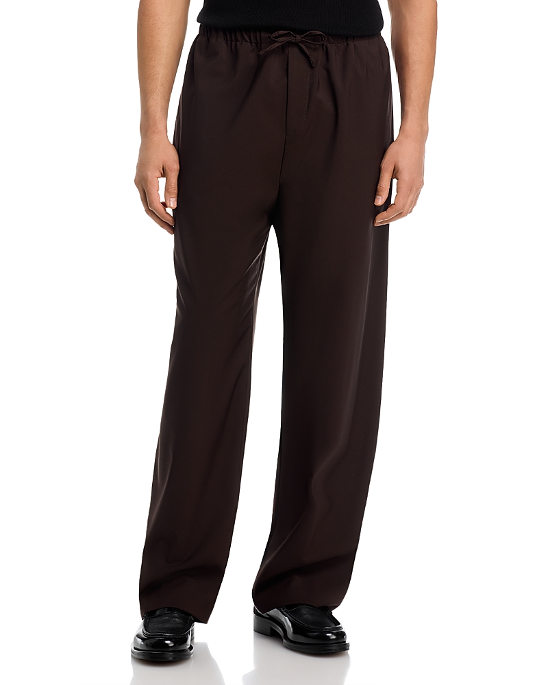 X Beckham Wool Drawstring Trousers