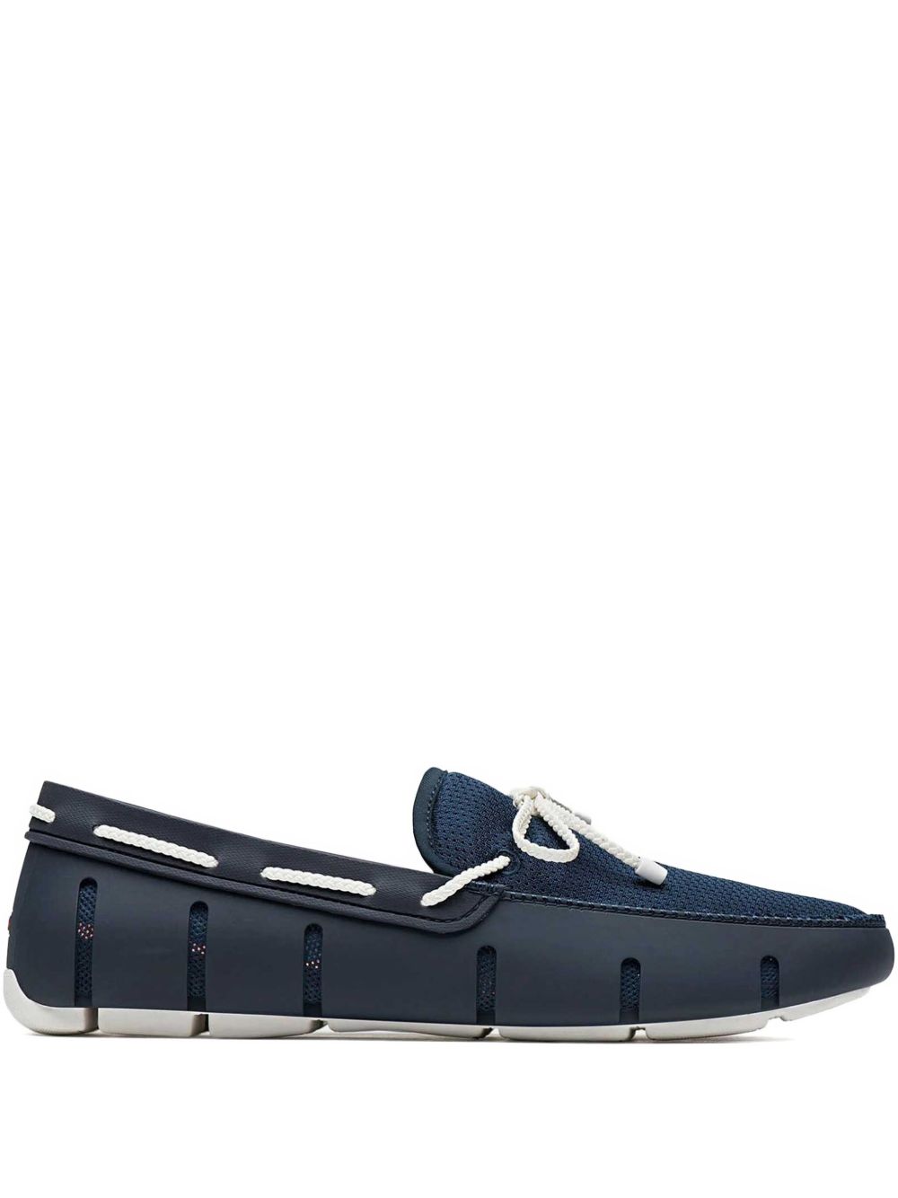 Lace-up boat shoes - Blue