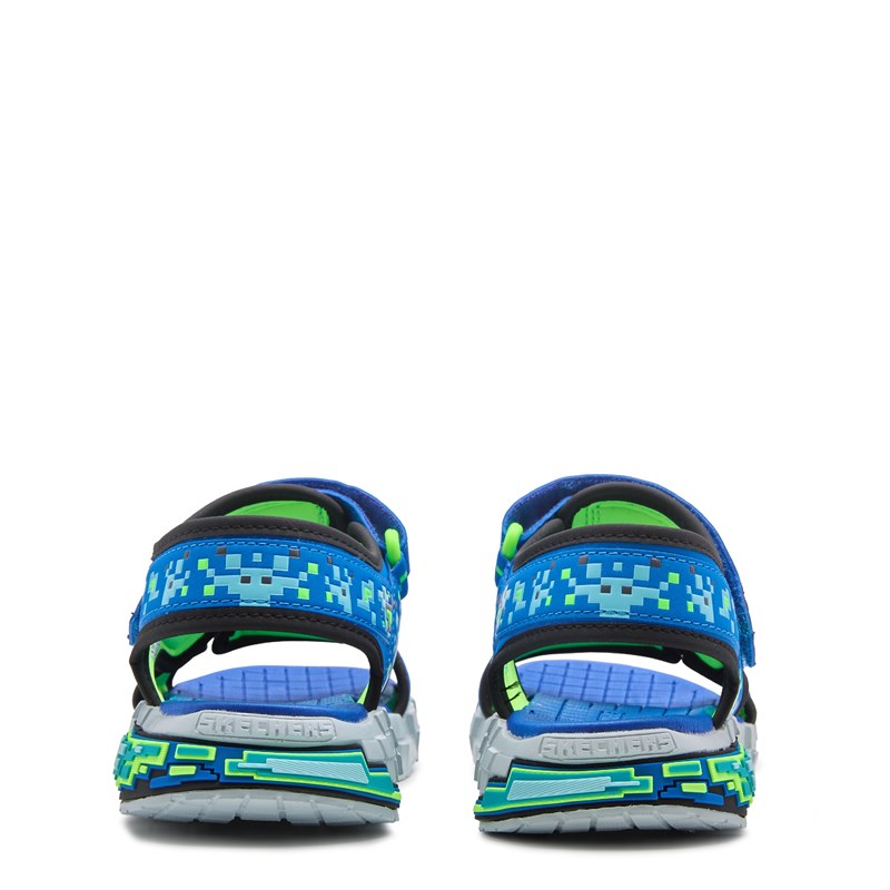 Kids' Mega-Splash 4k Sandal Little/Big Kid Sandals (Blue/Lime)