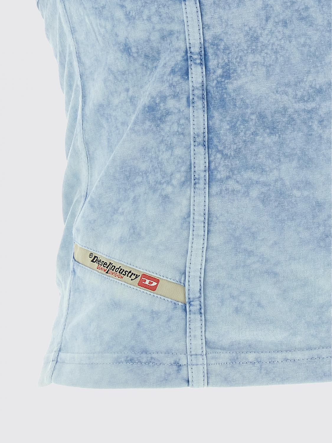 Denim corset top - Blue