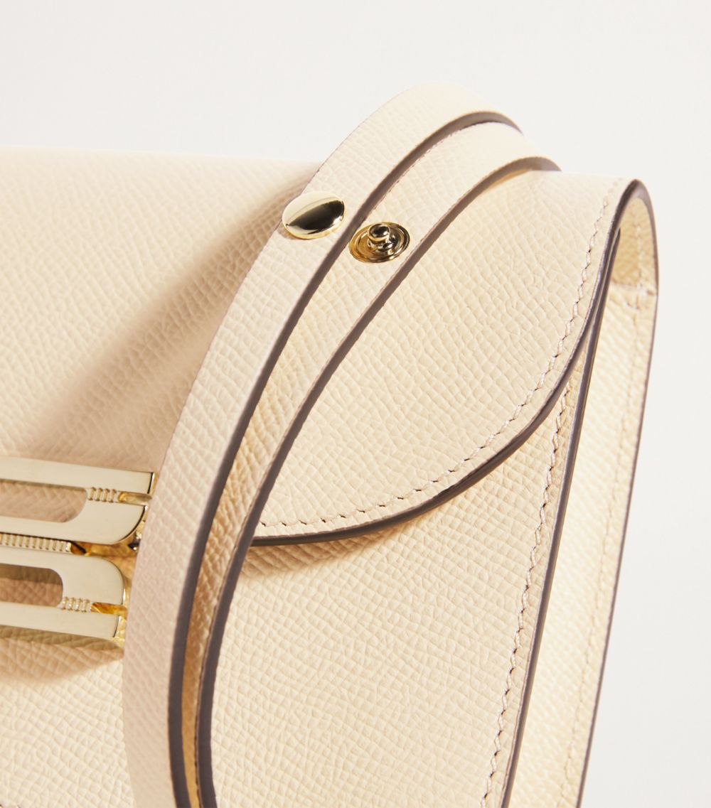 Nano Leather B Buckle Cross-Body Bag