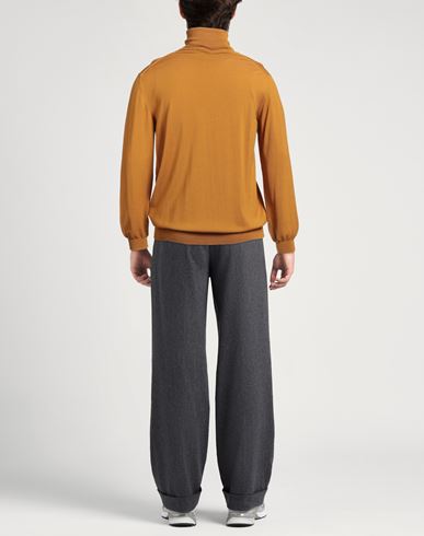 Man Turtleneck Marigold Size 44 Virgin Wool, Polyamide
