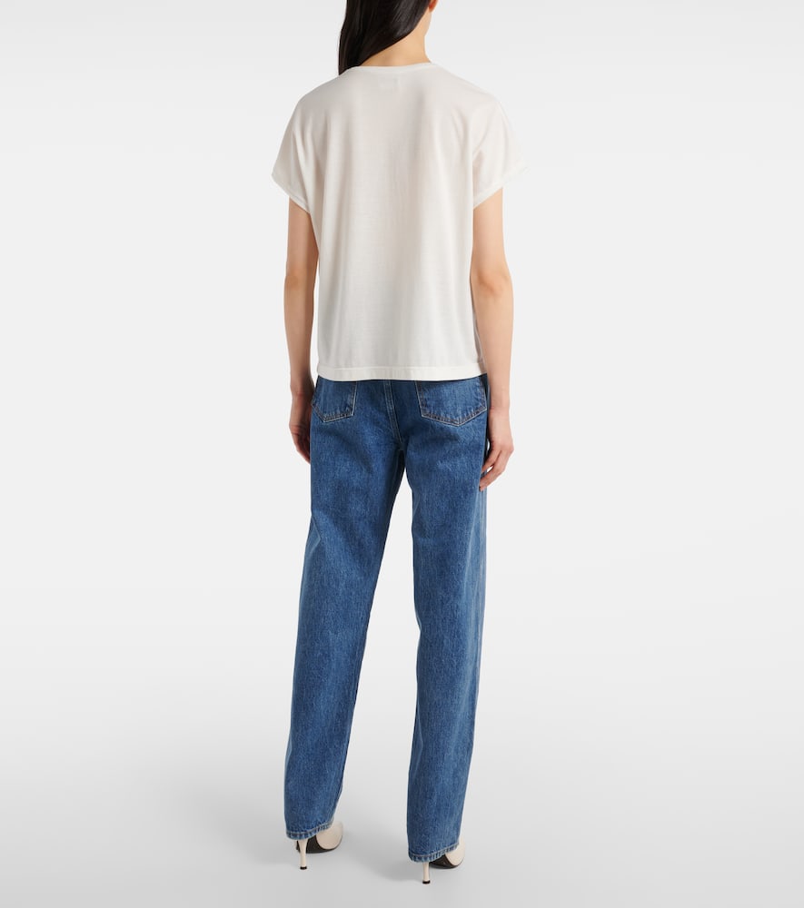 Devra cotton-blend top