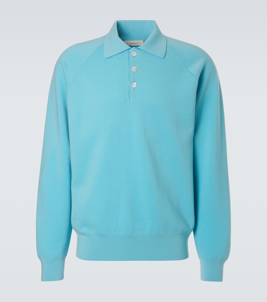 Cotton polo sweater
