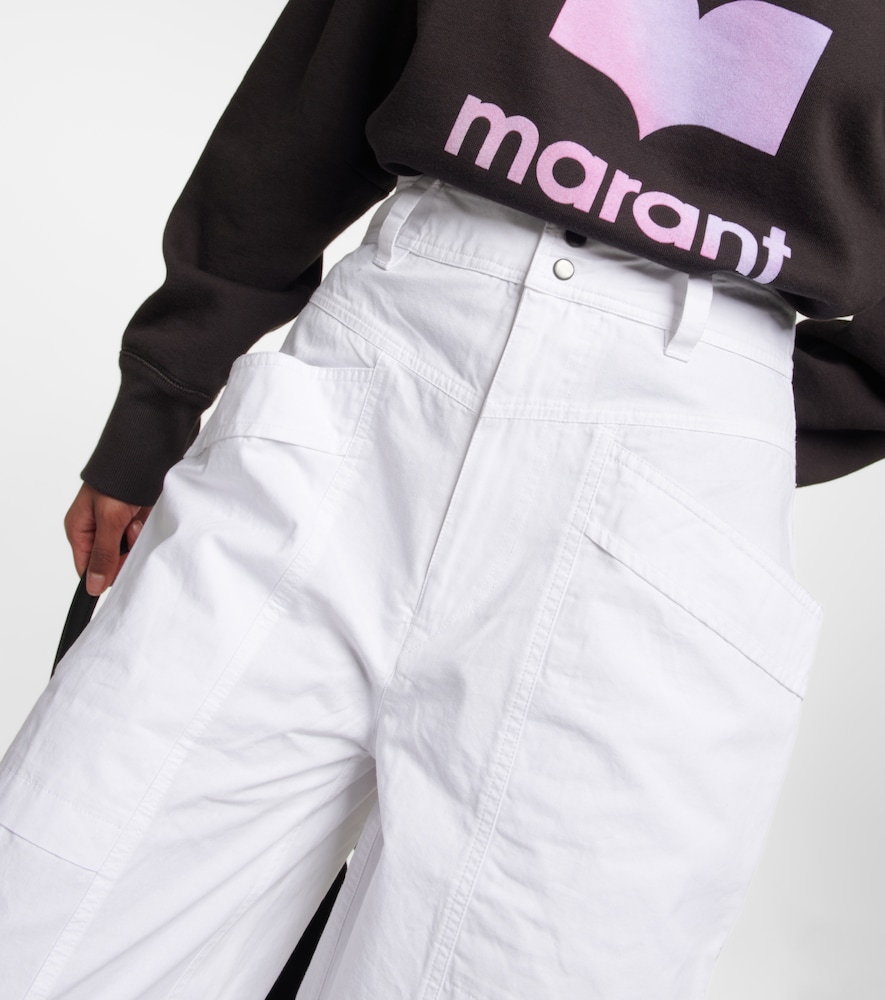 Marant Etoile Ruby high-rise cotton pants