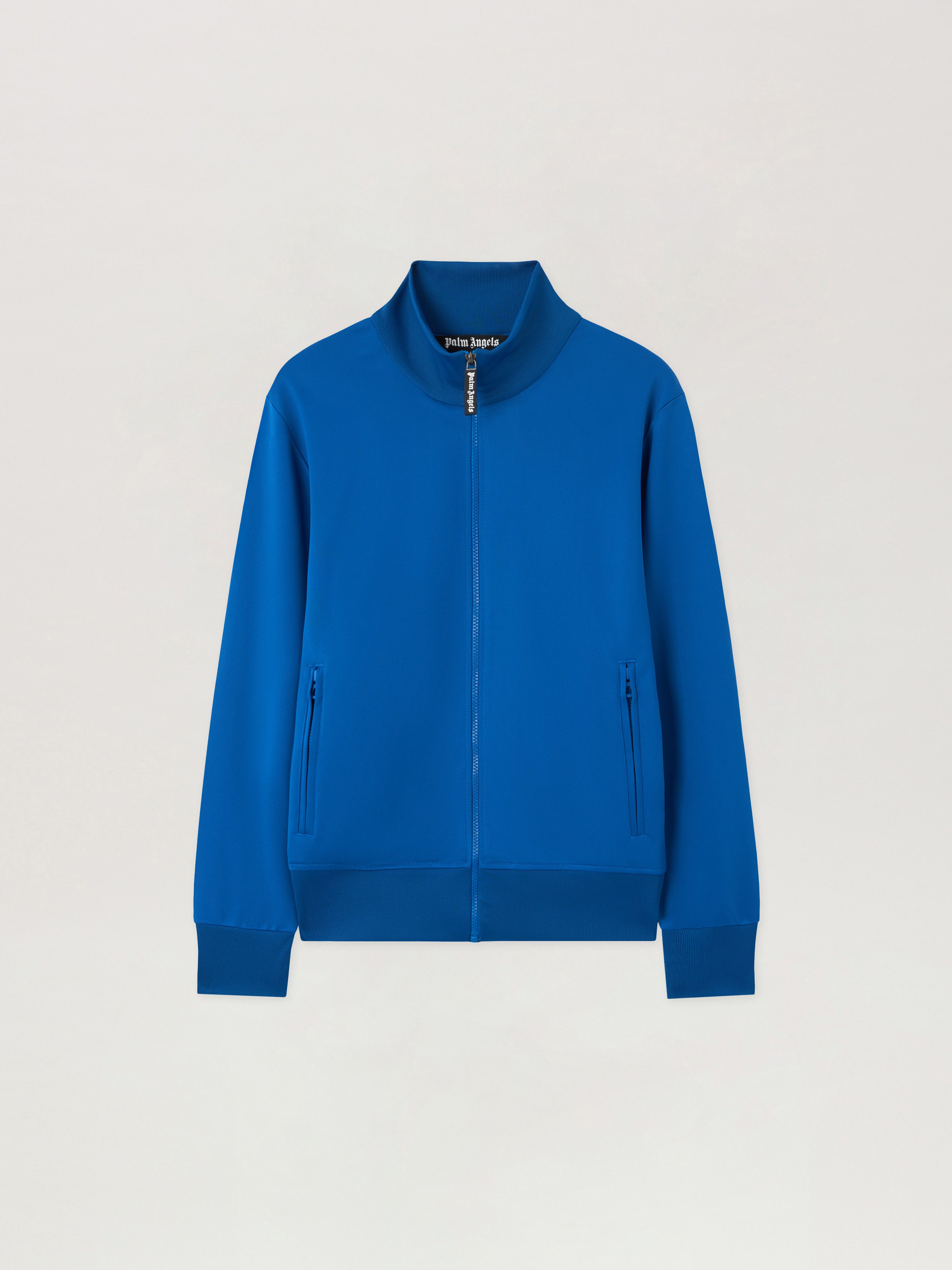 Back Curved Logo Track  Top Man  Cobalt Blue Black