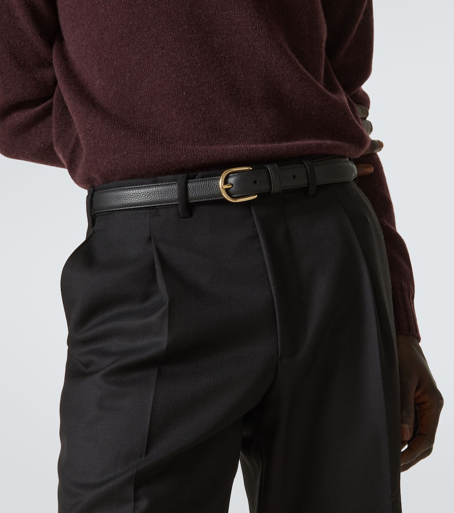 Saman Amel Cardon leather belt
