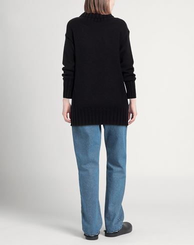 Woman Turtleneck Black Size 6 Polyacrylic, Alpaca wool, Polyamide, Polyester