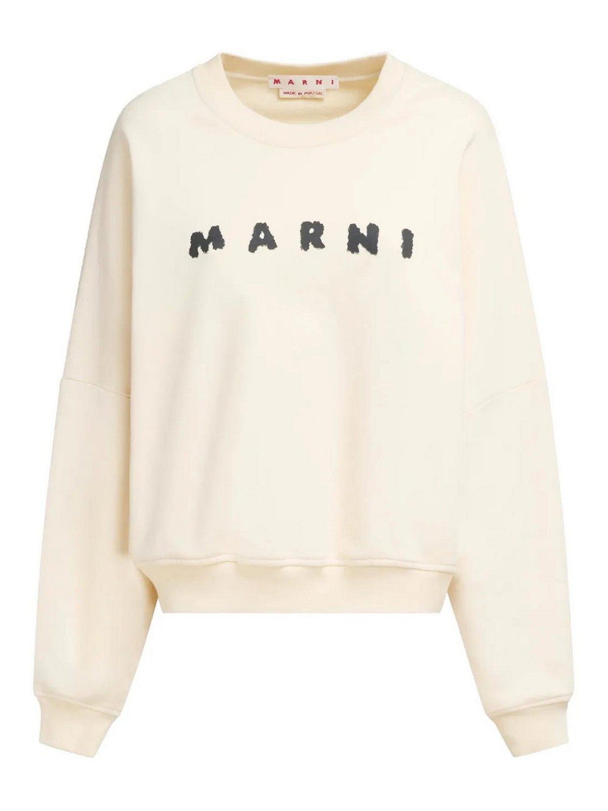 Ivory logo sweatshirt