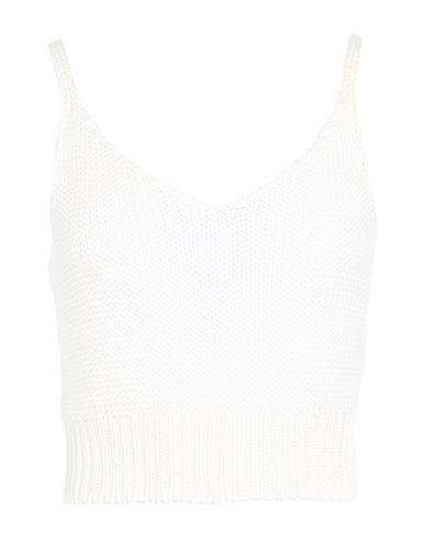 Woman Top Ivory Size 10 Cotton