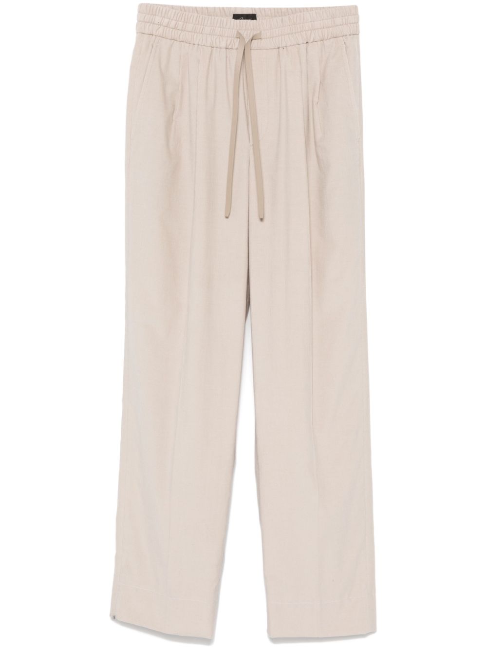 Corduroy trousers - Neutrals