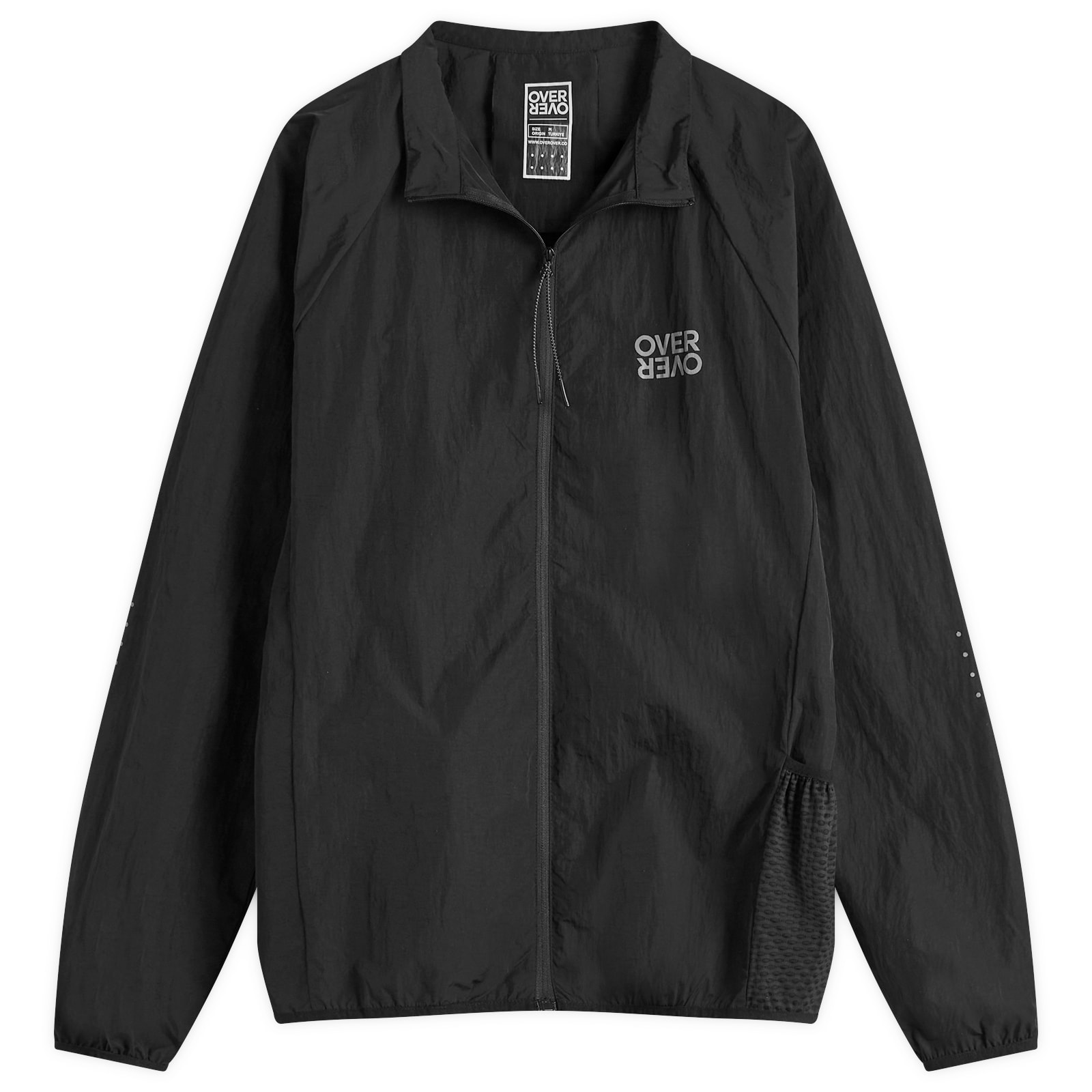 Over Over Men's Track Jacket in Black