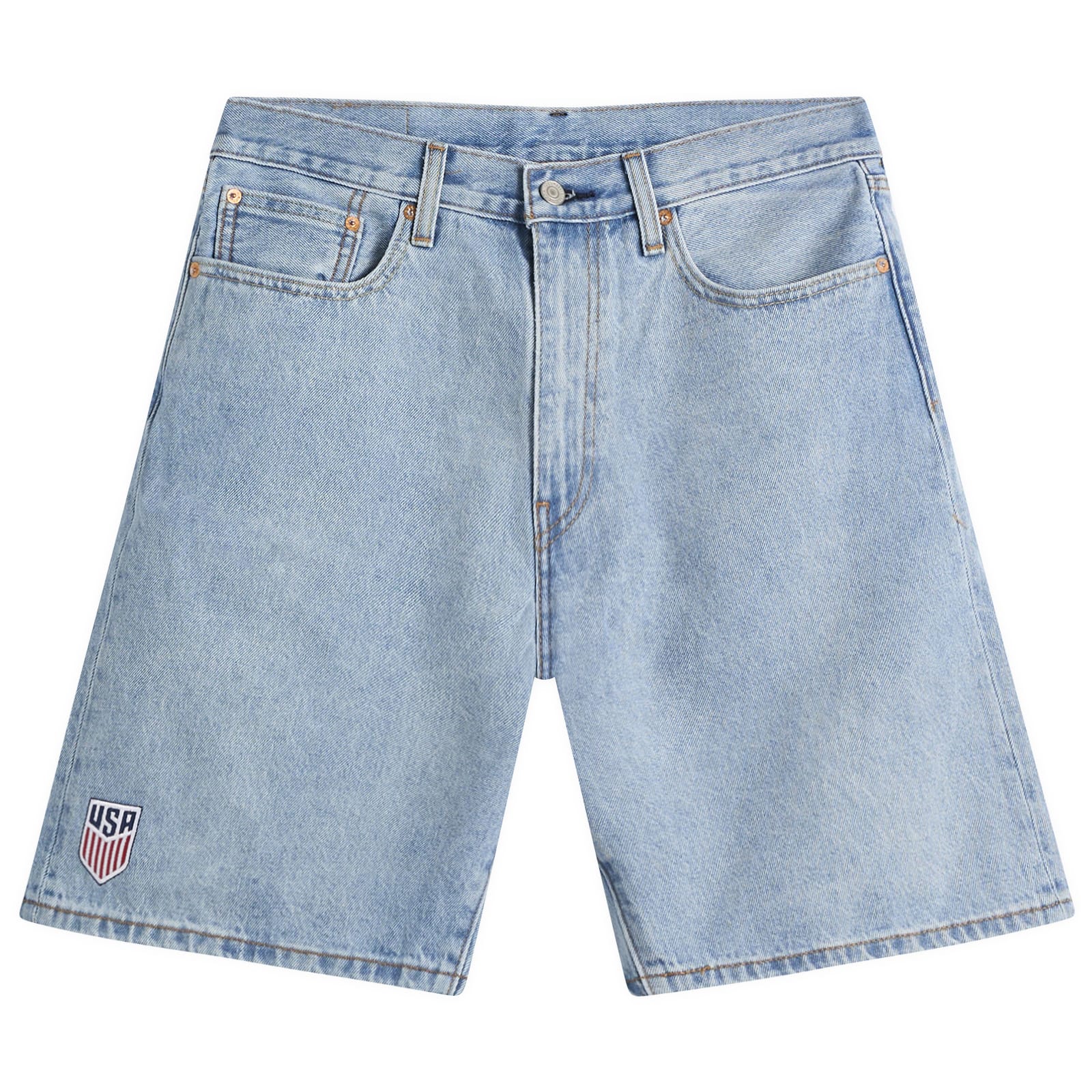 Men's USA 478 Baggy Shorts in Blue
