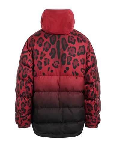 Man Puffer Red Size 40 Polyester, Polyurethane