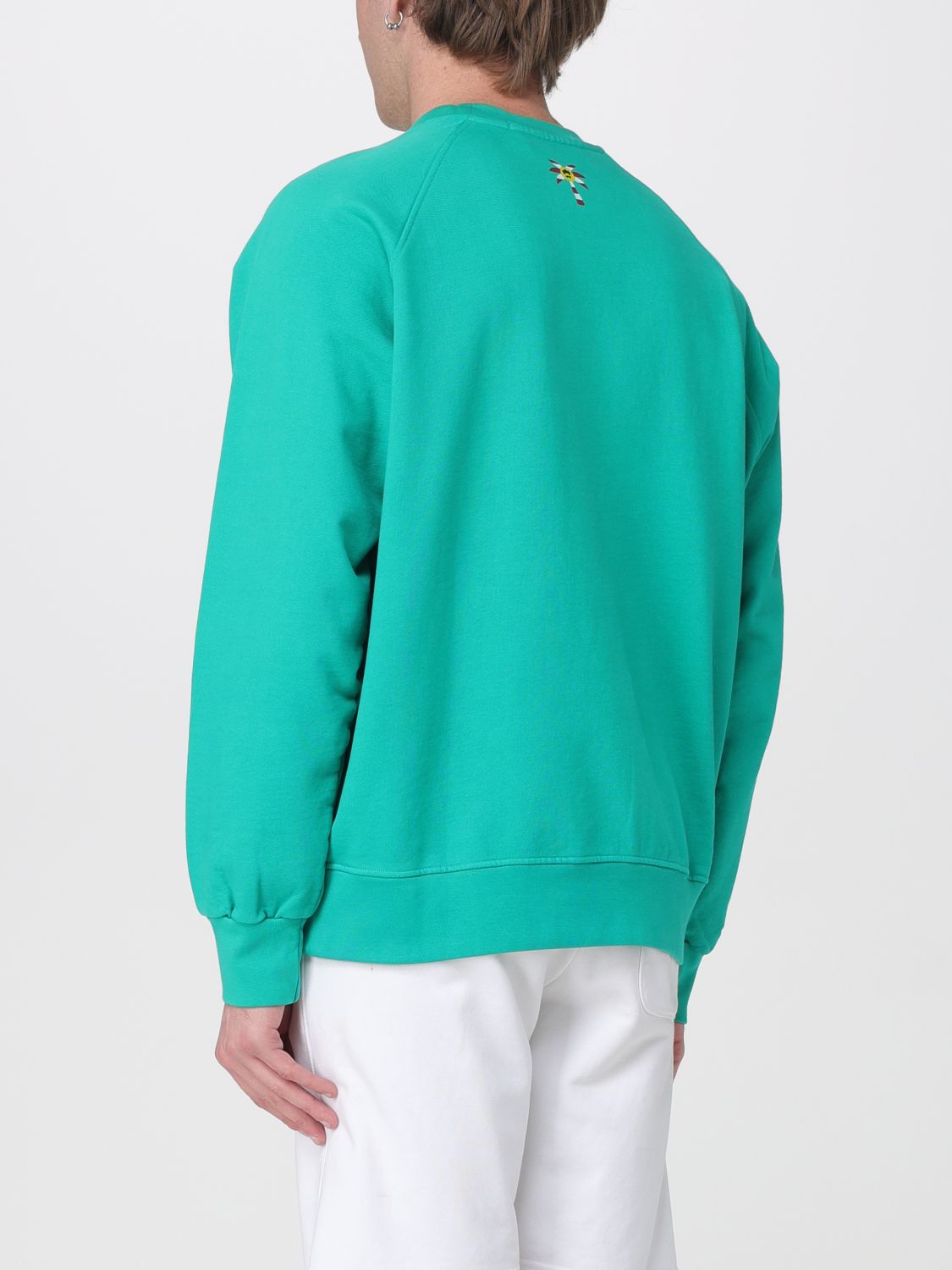 Sweatshirt Men color Green