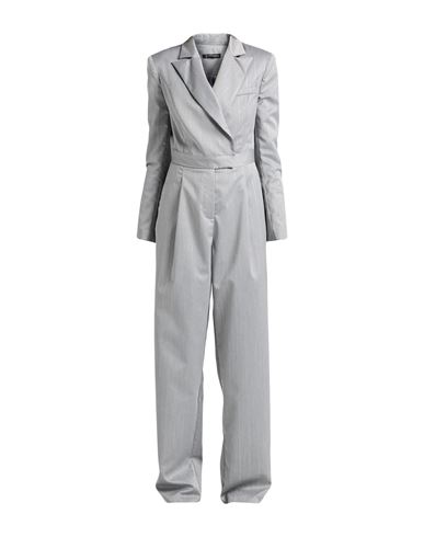 Woman Jumpsuit Grey Size XS Polyester, Viscose, Elastane