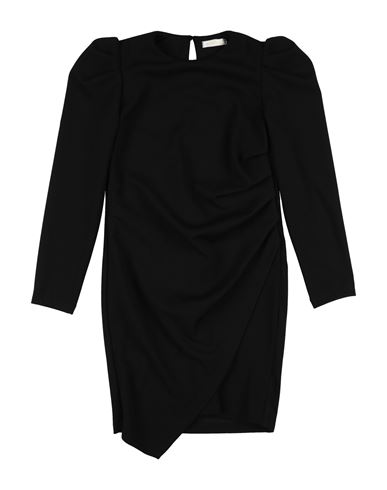 Kid Girl Kids' dress Black Size 12 Polyester, Elastane