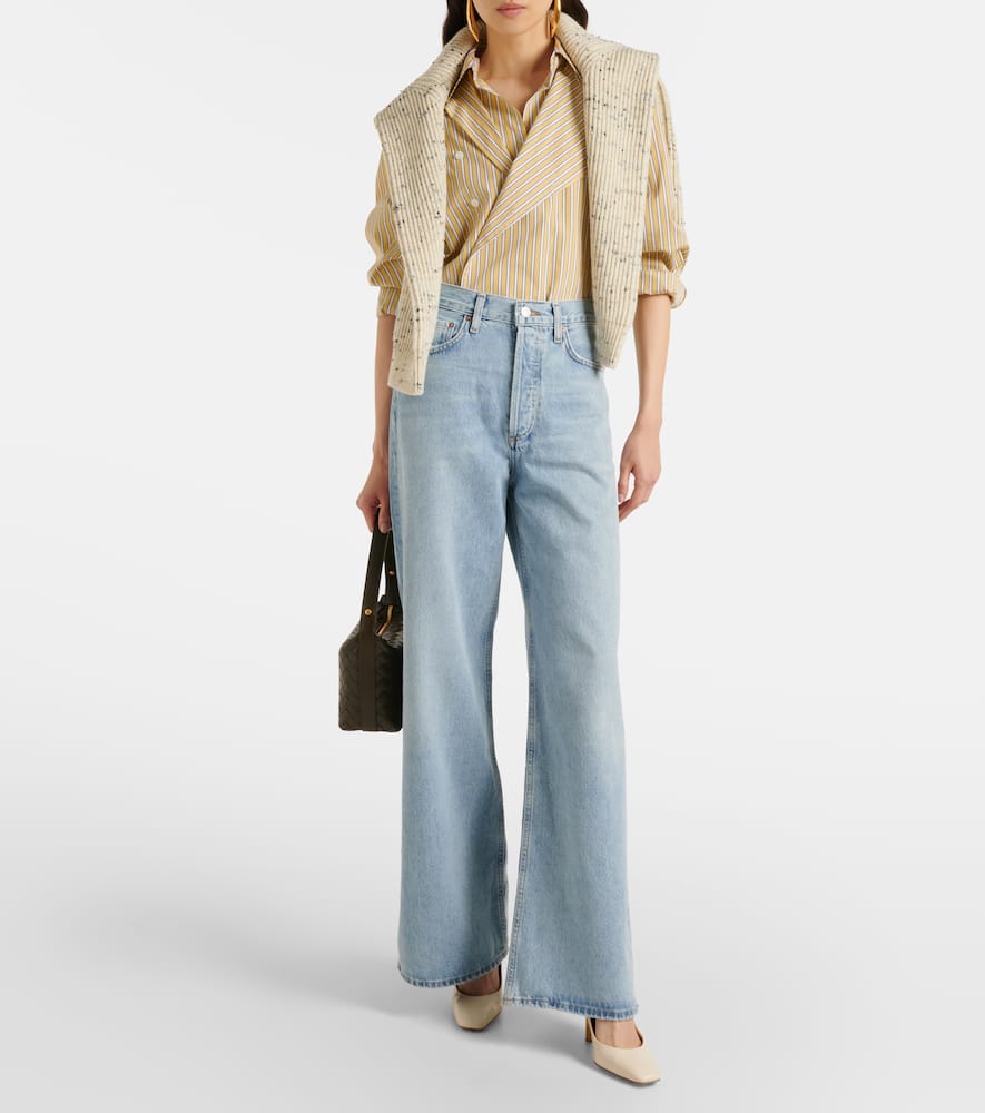 Dame Jean high-rise wide-leg jeans