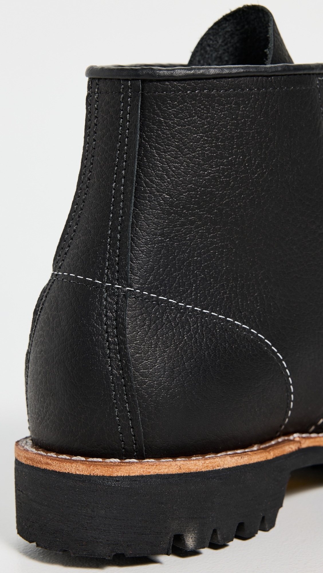 Roughneck Oil Slick Leather Boots Black Oil Slick