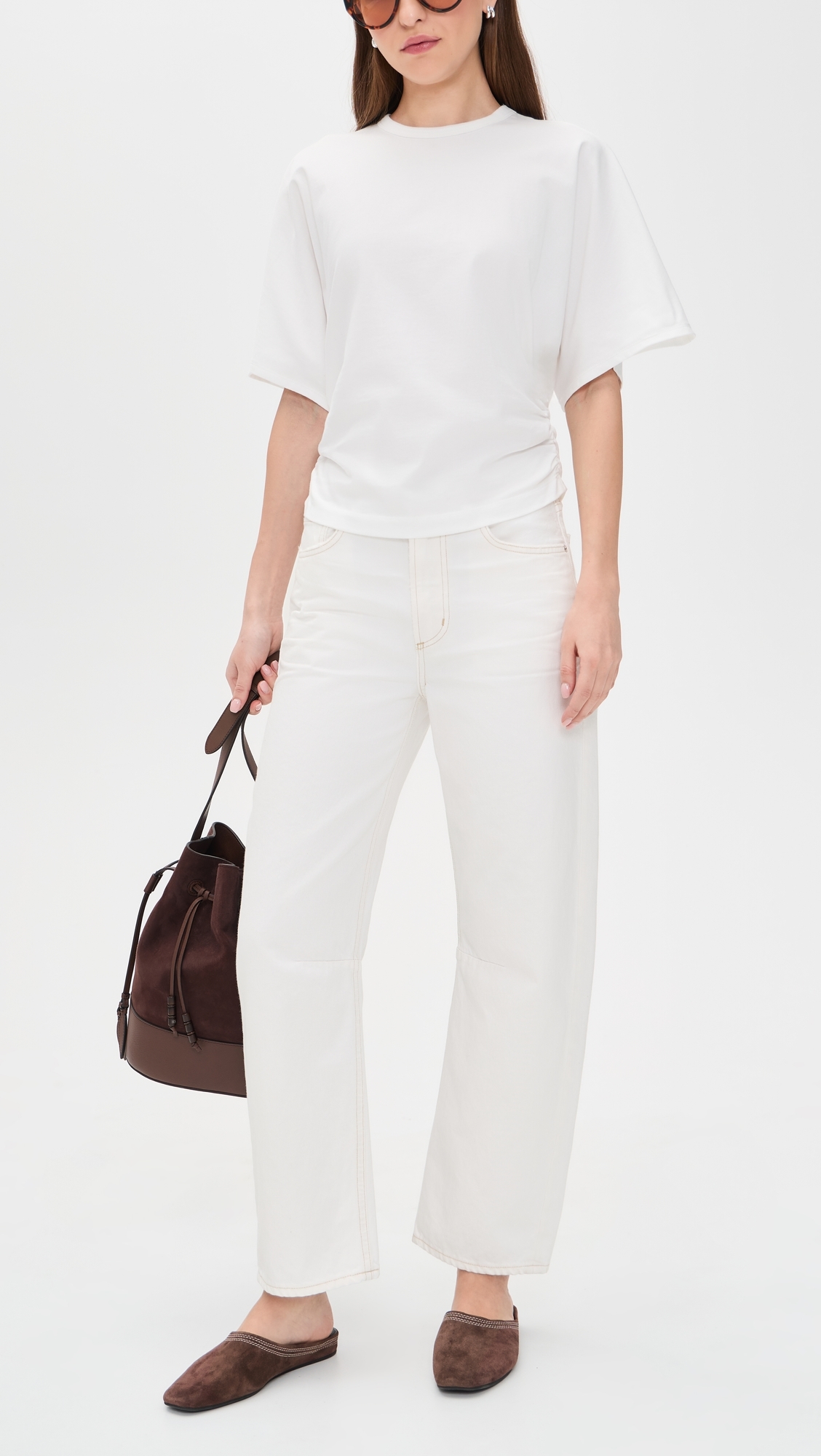 Miro Relaxed Jeans Soft White