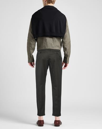 Pt Torino Man Pants Charcoal Size 36 Cotton