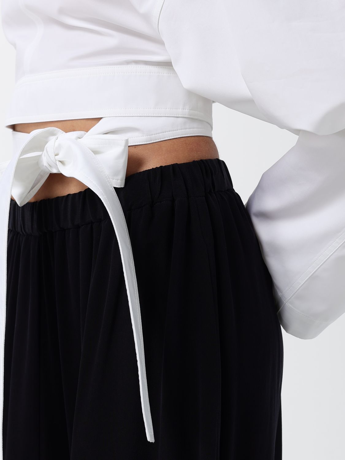 ALAÏA Top Woman color White