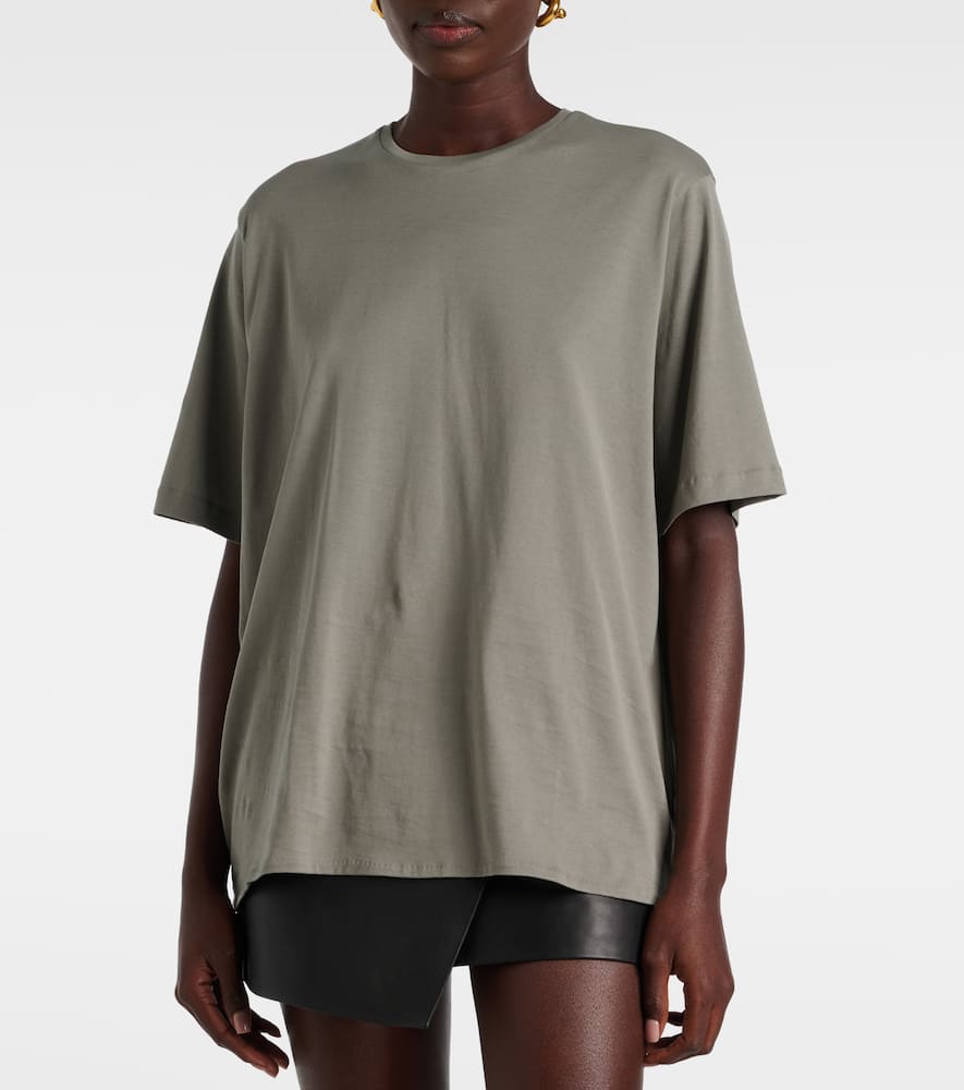 Harper cotton jersey T-shirt