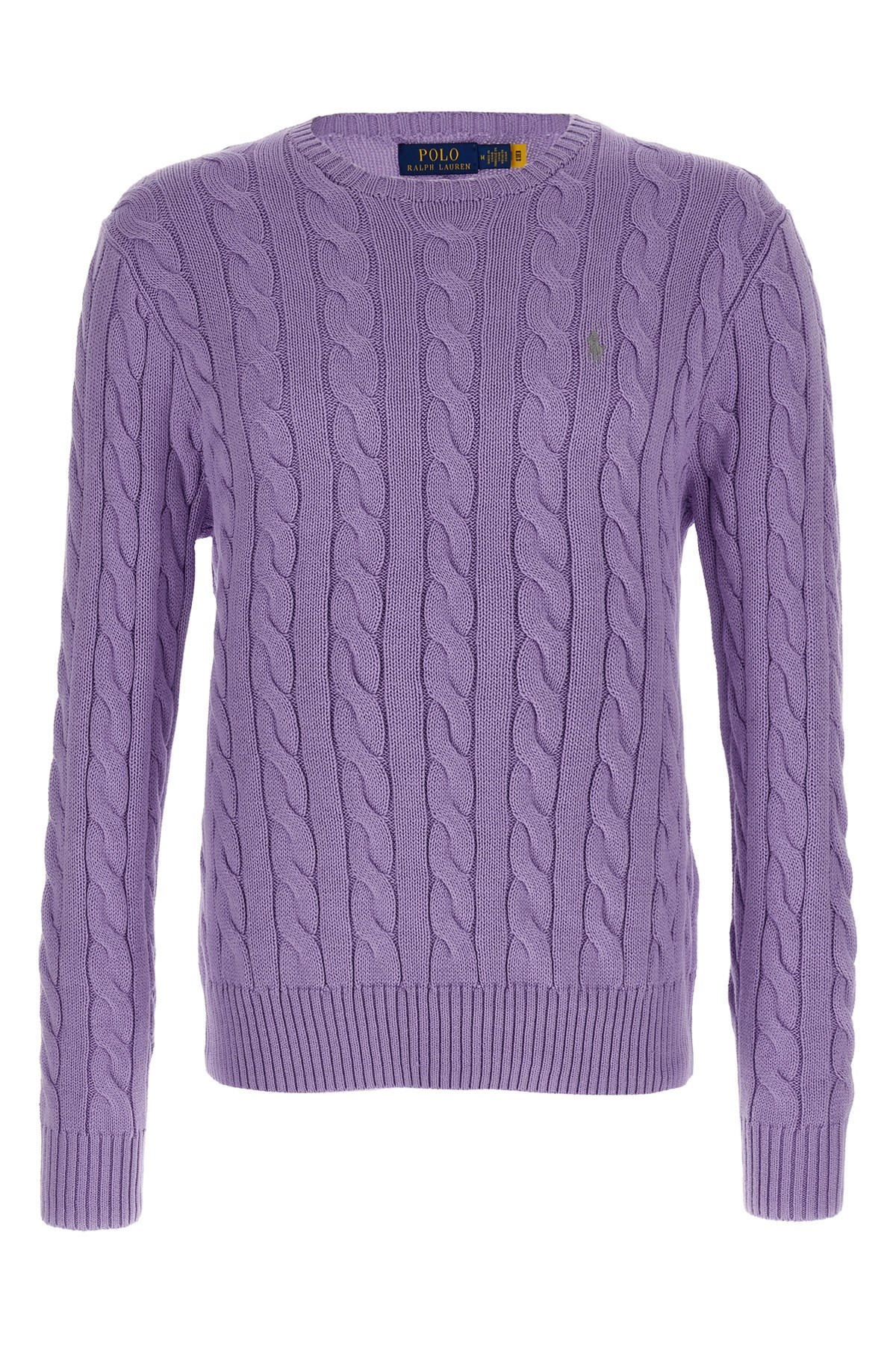 Cotton Braided Sweater